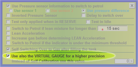 Gauge Options